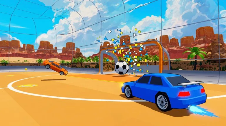 Turbo Soccer : Beta 1.0 - Car Soccer artwork